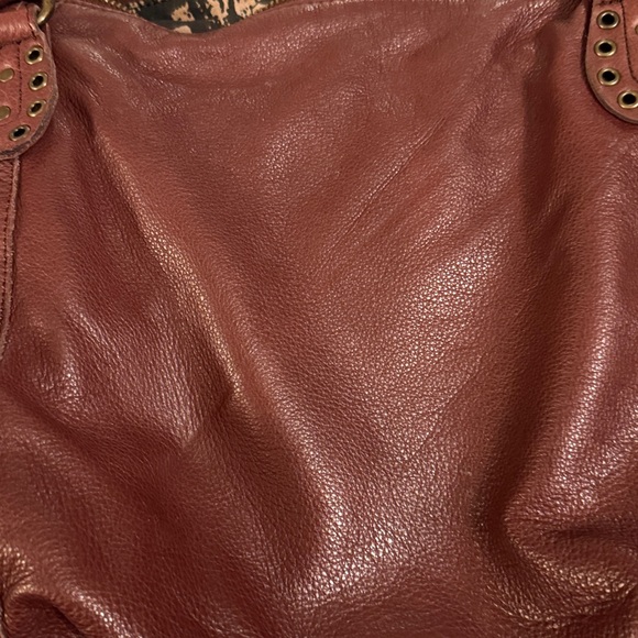 Liebeskind Rich Brown Leather Shoulder Bag - Picture 6 of 7
